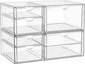Stackable Storage Drawers, Acrylic Organizers, 7 Drawers | Makeup Organizer by YFXCVSL
