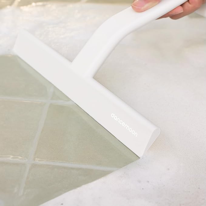 JustHang Shower Squeegee with Built-in Hook, 10-Inch White | Award-Winning - Image 8