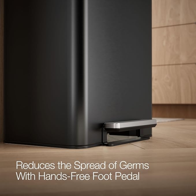 KOHLER K-20956-BST Dual Compartment Step Trash Can - Image 9