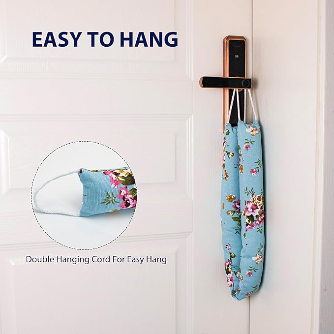 2 Pack 40 Inch 4 Inch Wide Under Door Blocker Door Draft Stopper, Bottom - Image 4