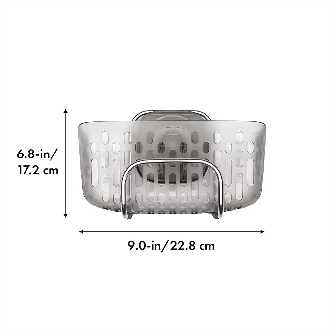 OXO Good Grips Stronghold Suction Sinkware Organizer, Sponge Holder - Image 6