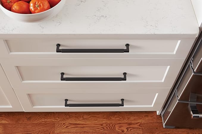 Amerock Ballard 10-1/16 inch (256mm) Center-to-Center Oil-Rubbed Bronze Cabinet Pull, BP37648ORB