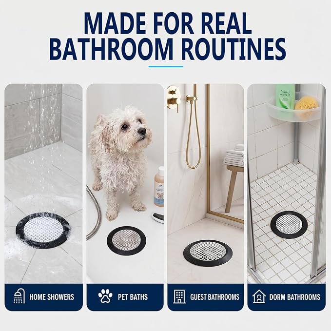 35 Pack Disposable Shower Drain Hair Catcher - Image 8