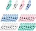 32Pcs Colored Clothes Pins Plastic Laundry Clips, Package Clips | Whether by Unknown