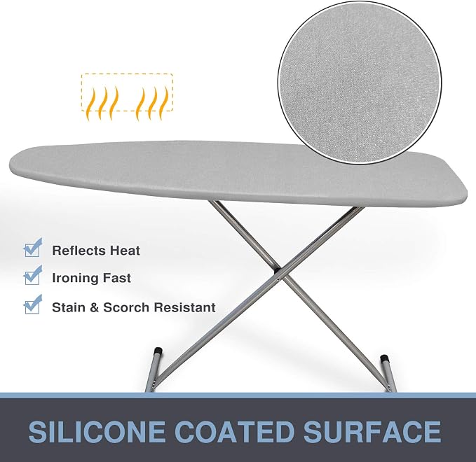 VividPaw Ironing Board Cover and Pad, Standard Size 15x54, Thick Padding - Image 2