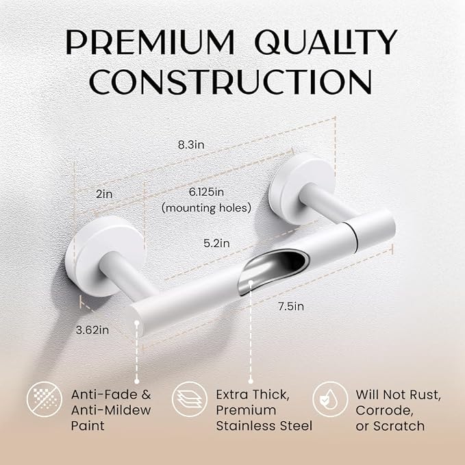 Day Moon™ - Toilet Paper Holder - Modern Roll Holder - Image 2