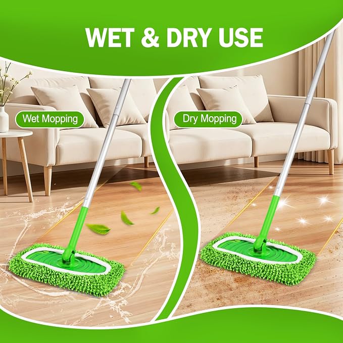 8 Pack Reusable Mop Pads Compatible - Image 5