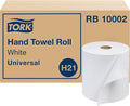 Tork Paper Hand Towel Roll White H21, 100% Recycled Fiber, 6 Rolls x 1000 ft by Tork