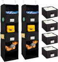 2 Pack 6 Shelves Hanging Closet Organizer by BrilliantJo