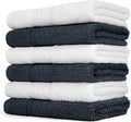 Cleanbear Extra Soft Wash Cloths Washcloths Set 6-Pack, 13 x 13 Inches | 100% by Cleanbear
