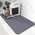 Coffee Mat Super Absorbent Dish Drying Mat Coffee Bar Mat 16"x 24" by WiseLife