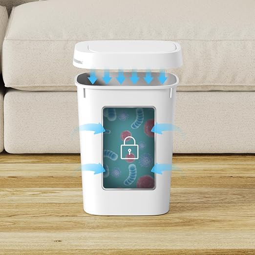 KSSKSS 3 Pack Bathroom Small Trash Can - Image 5