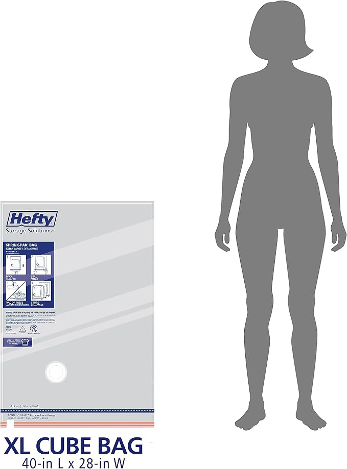 Hefty Shrink-Pak Vacuum Storage Bags - Image 4