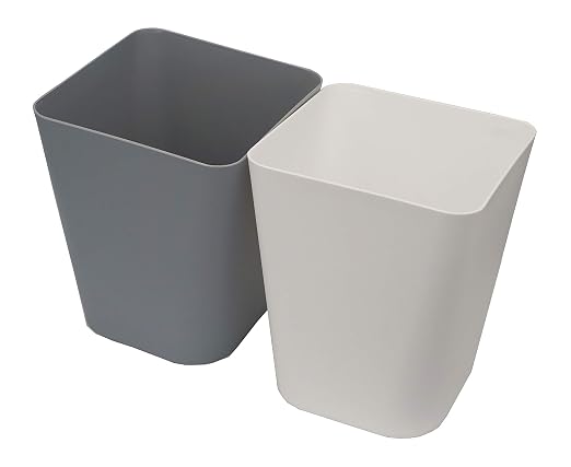 1.6 Gallon Small Trash Can Wastebasket - Image 2