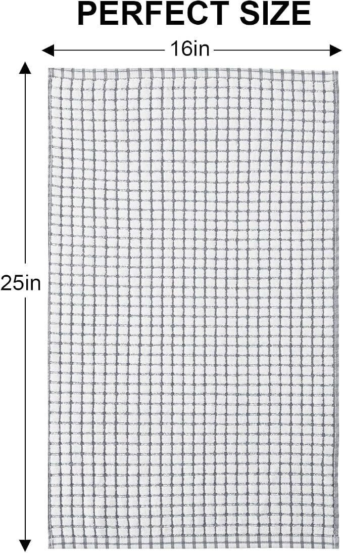 Kitinjoy Cotton 6 Pack Terry Kitchen Towels - Image 6
