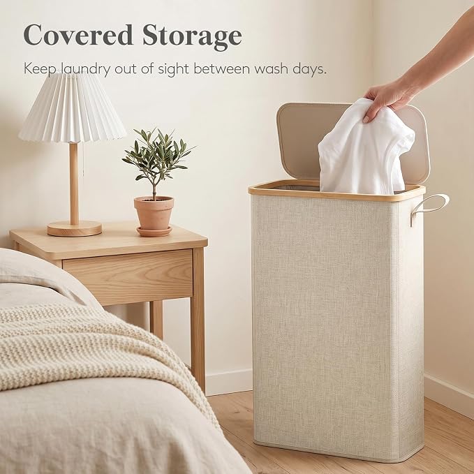 Lifewit 65L Slim Laundry Hamper - Image 5