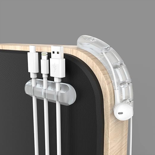 Cord Organizer, Cable Organizers USB Cable Holder Wire Organizer Cord Clips - Image 6
