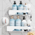 TAILI Shower Caddy Suction Cup Rustproof Metal Visible indicator White by TAILI