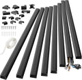 Yecaye TV Cord Hider, 125in Cord Cover, W1.18in H0.6in, Wire Covers by Yecaye