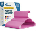 Lifemaster Plastic Clothes Hangers – Heavy Duty Hanger Set, by LIFEMASTER