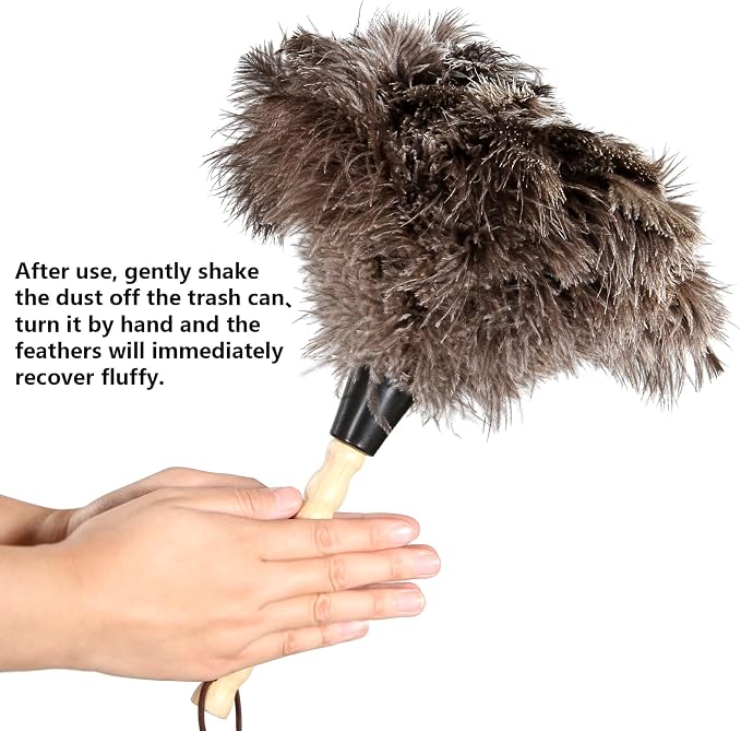 2 Pcs Ostrich Feather Dusters - Image 3