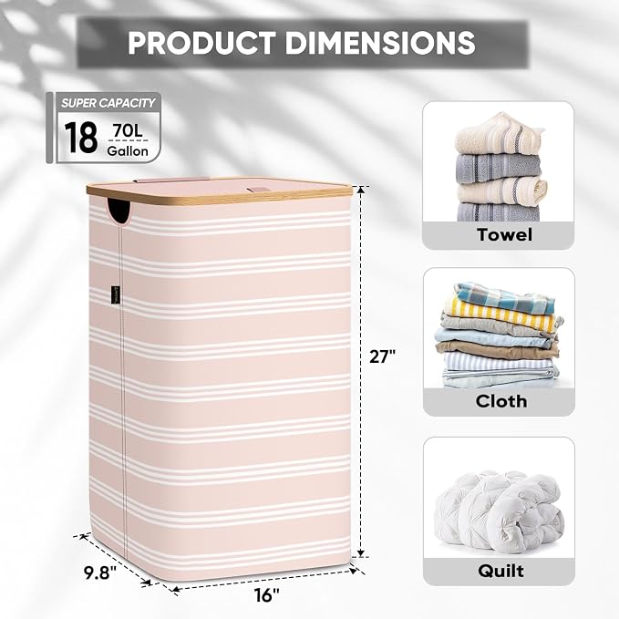 BALEINE 70L Laundry Hamper - Image 4