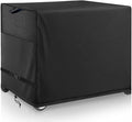Outdoor Prep Table Cover- Heavy Duty Waterproof Cover for Outdoor Stainless Steel Table,Compatible with 42 inch Outdoor Utility Cart and Storage Cabinet Black