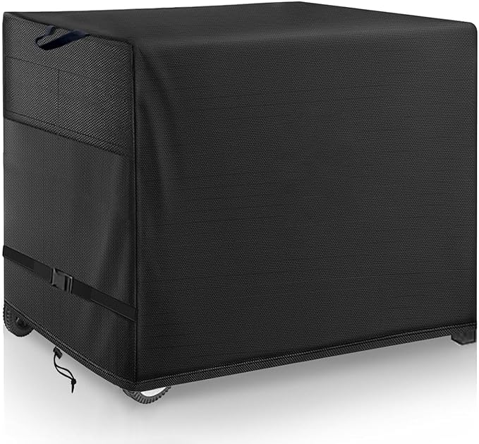 Outdoor Pizza Oven Table Cover for Nuuk Three-Shelf Heavy Duty Rolling Outdoor Pizza Oven Table and ooni Pizza Oven Stand Modular Table,600D Heavy Duty Waterproof Cover,Black