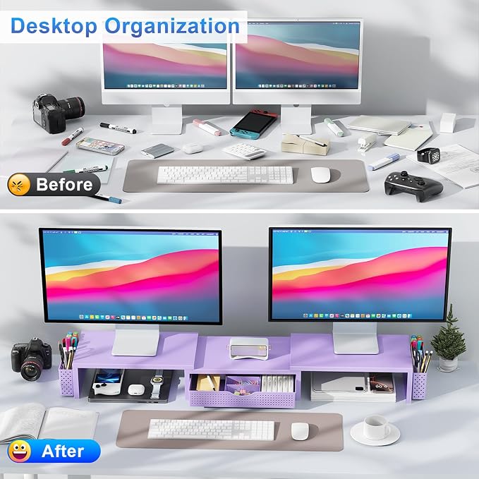 gianotter Dual Monitor Stand Riser - Image 2