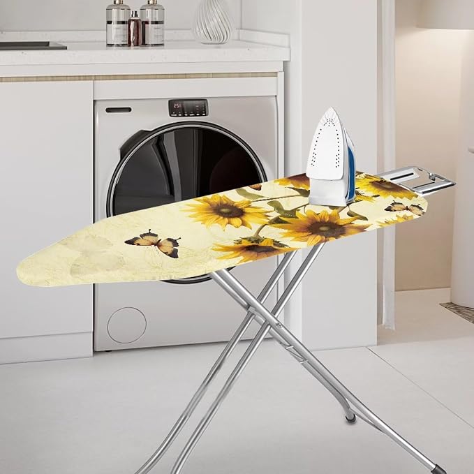 Sunflower Butterfly Ironing Board Cover Standard Size 15"x54" Iron Cover - Image 2