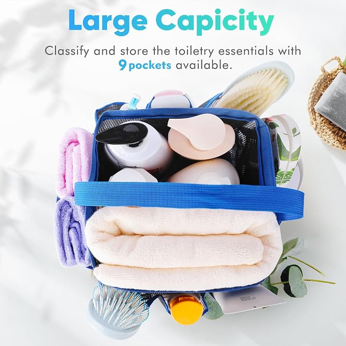 EUDELE Mesh Shower Caddy Portable - Image 4