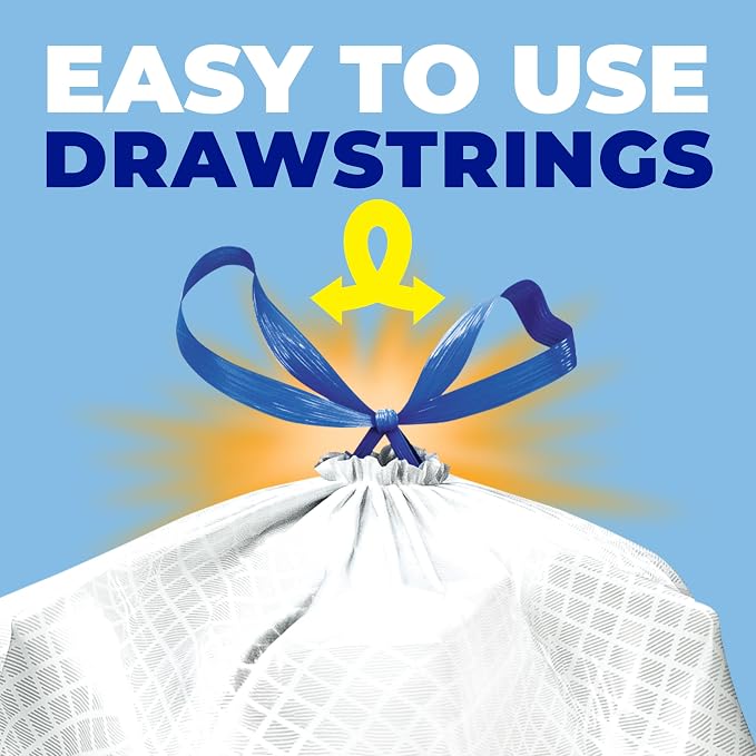 Hefty Ultra Strong Signature Scents 13G Trash Bags, Fresh Clean, 80ct | 13 - Image 6