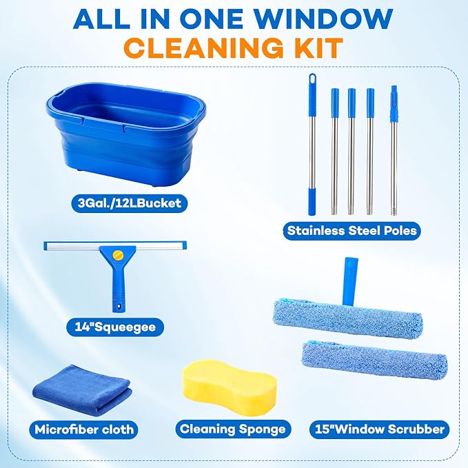 ALOTIKI 7Pcs Window Cleaning Kit - Image 2