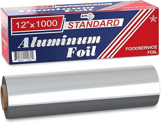 Standard Premium Aluminum Foil | 12”x1000 Feet Long | Industrial Size and - Image 3