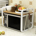 Microwave Storage Rack Microwave Oven Rack Kitchen Storage Shelf Kitchen Organiser Shelf Island Shelf for Oven Toaster Stand White
