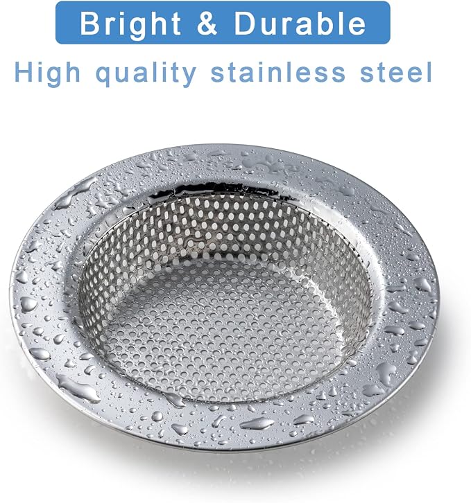 2 Pcs Sink Strainer Double-Layer Safe Design - Image 2