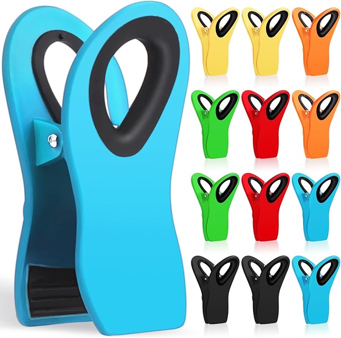 JETMORE 12 Pack Chip Clips Bag Clips, Magnetic Bag Clip by Jetmore