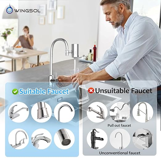 WINGSOL Stainless Steel Water Filter - Image 3
