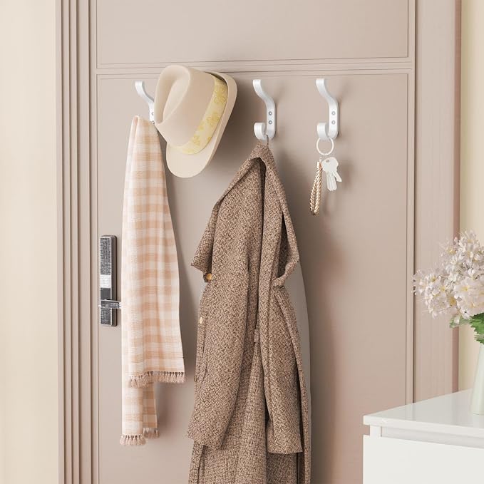 Coat Hooks Wall Mount, Heavy Duty Wall Hooks - Image 6