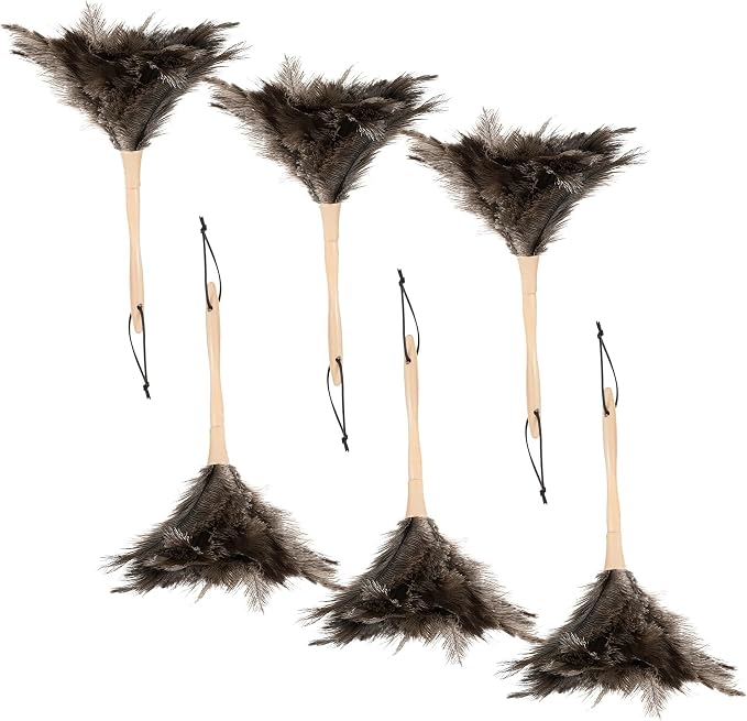 Superio Ostrich Feather Duster Fluffy Dust Remover, by Superio