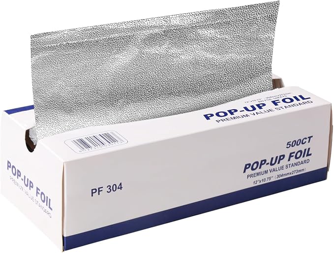 Aluminum Foil Sheets, Pre-Cut Foil Sheets | 200 Alu-Folienblätter – by YUNYDSM
