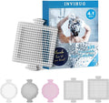 25 Pack, Disposable Shower Drain Hair Catcher Mesh Stickers, Disposable Hair by BathroomRoomShowerDrainDrainStrainerAccessories