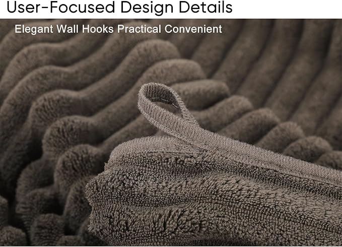 Luxury 3-Piece Quick-Dry Bath Towel Set – Ultra Soft Microfiber Towels | Hand - Image 5