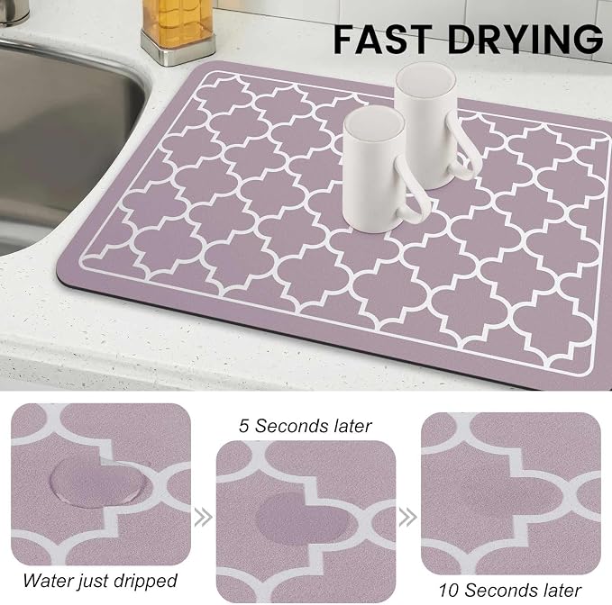 Dish Drying Mat Absorbent Dish Drying Mats - Image 4