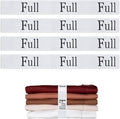 4PCS Bed Sheet Organizer Bands, Storage Labels and Sheet Keepers by QoeCycth
