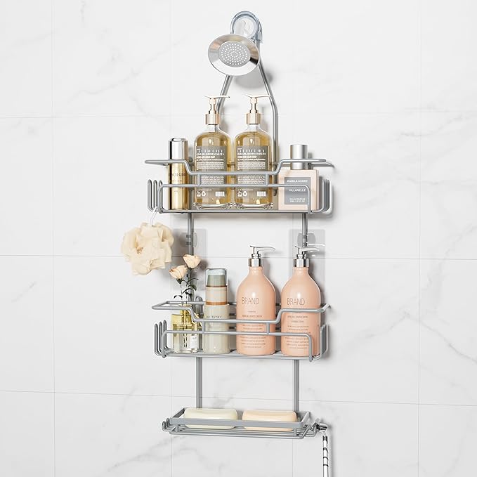 SWTYMIKI Bathroom Shower Caddy Hanging by SwtyMiki-TidyHomeSweetLife