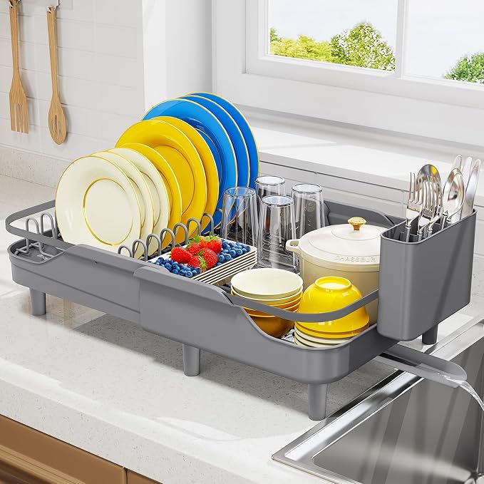 Urackify Expandable Dish Drying Rack by Urackify