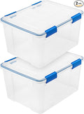 IRIS USA 2-Pack 44 Qt Storage Bins by IRISUSA