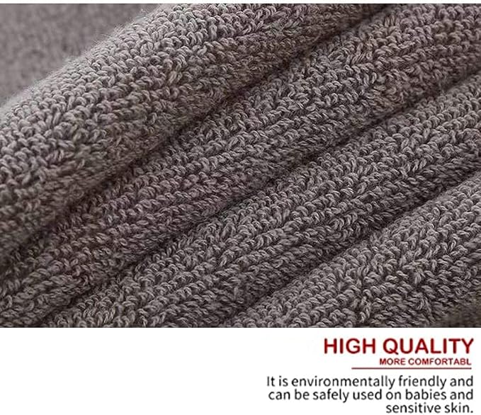 Lchkrep Bathroom Hand Towels, Home Soft 100% Cotton Super Soft Highly Absorbent - Image 6