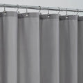 ALYVIA SPRING 72x96 Extra Long Waterproof Fabric Shower Curtain Liner Grey by ALYVIASPRING